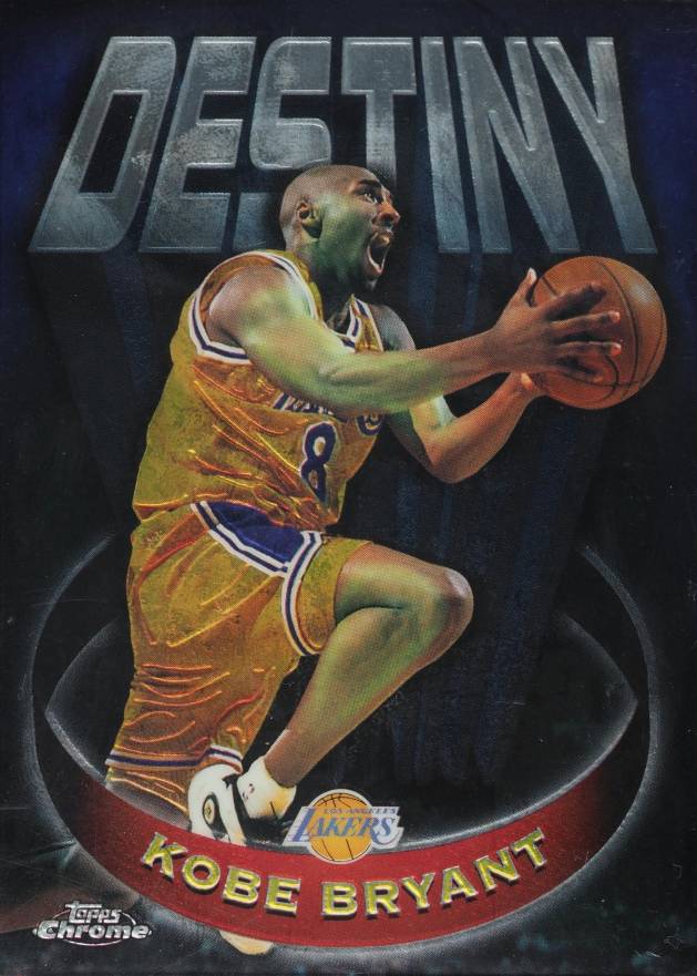 1997 Topps Chrome Destiny Kobe Bryant #D5 Basketball Card