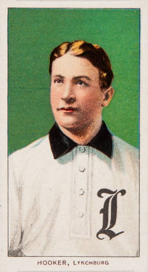 1909 White Borders Piedmont 350  Hooker, Lynchburg #219 Baseball Card