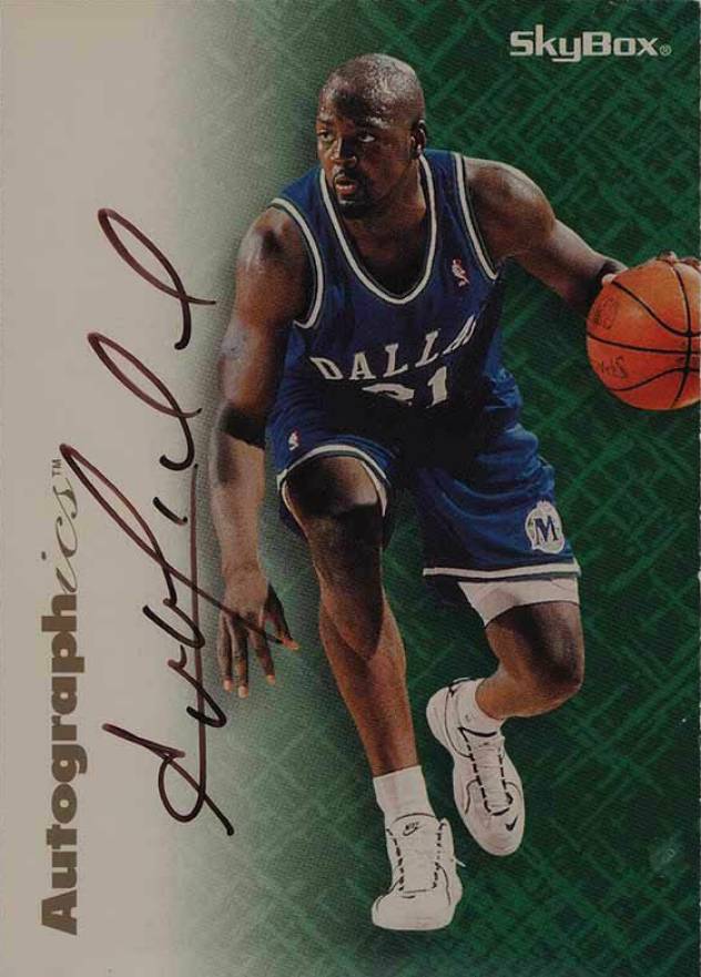 1996 Skybox Premium Autographics George McCloud # Basketball Card