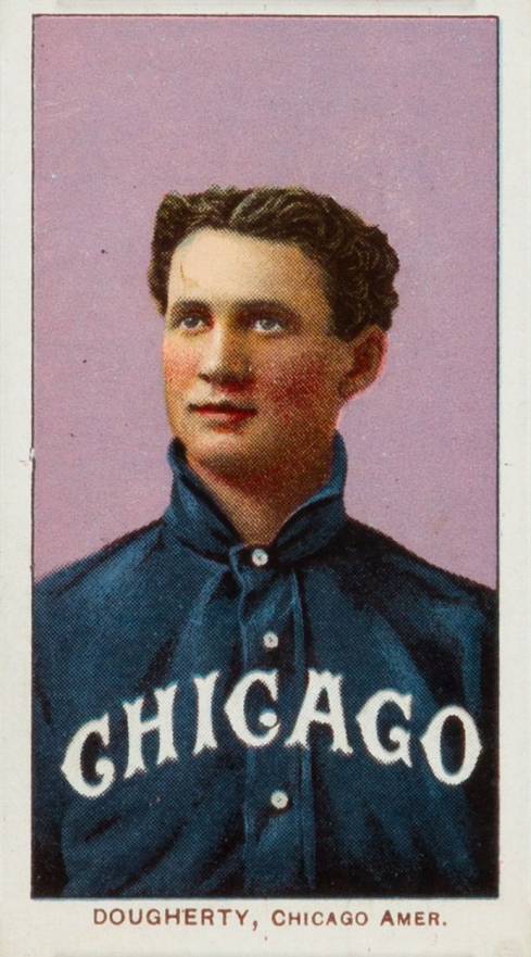 1909 White Borders Piedmont 350  Dougherty, Chicago Amer. #143 Baseball Card