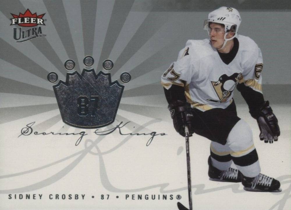 2005 Ultra Scoring Kings Sidney Crosby #SK11 Hockey Card