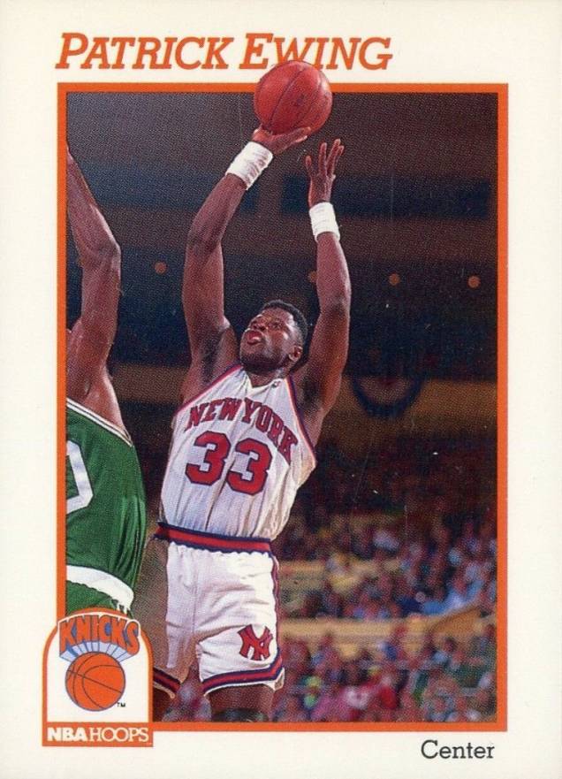 1991 Hoops Prototypes 00 Patrick Ewing #002 Basketball Card