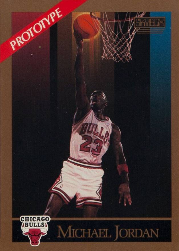 1990 Skybox Prototype Michael Jordan #41 Basketball Card