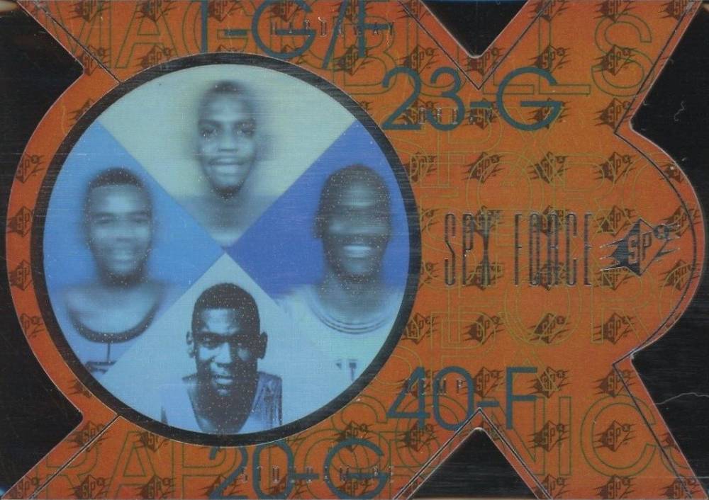 1996 SPx Force Michael Jordan #F5 Basketball Card