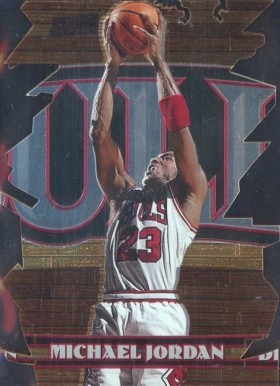 1997 Stadium Club Triumvirate Michael Jordan #T1B Basketball Card