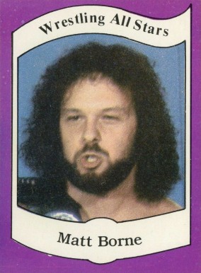 1983 Wrestling All-Stars Matt Borne #36 Other Sports Card