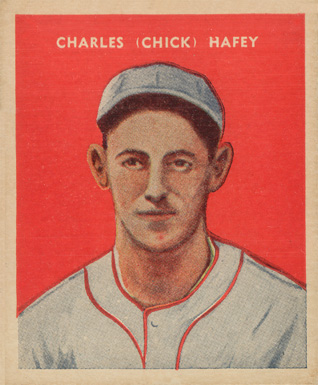 1932 U.S. Caramel Charles (Chick) Hafey #8 Baseball Card