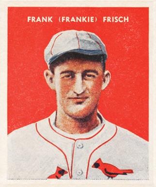 1932 U.S. Caramel Frank (Frankie) Frisch #30 Baseball Card