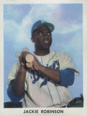1955 Golden Stamps Brooklyn Dodgers  Jackie Robinson #15 Baseball Card