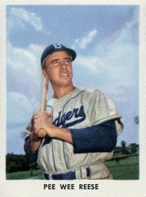 1955 Golden Stamps Pee Wee Reese # Baseball Card