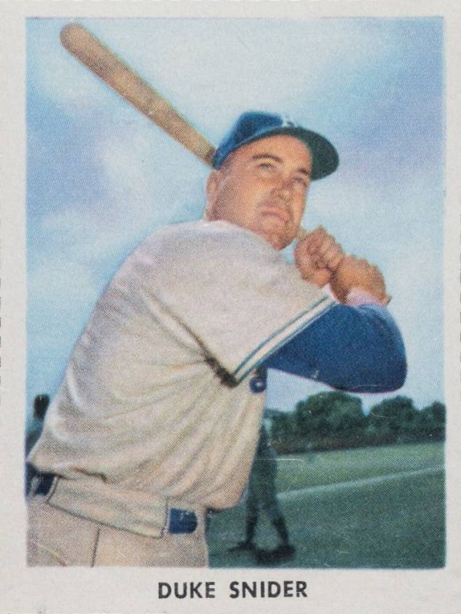1955 Golden Stamps Duke Snider # Baseball Card