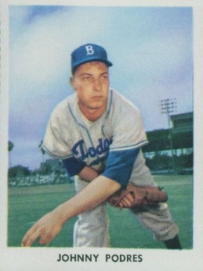 1955 Golden Stamps Johnny Podres # Baseball Card
