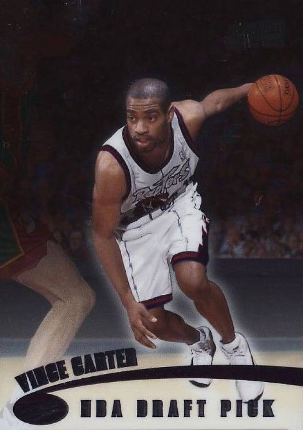 1998 Stadium Club One of a Kind Vince Carter #105 Basketball Card