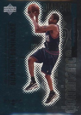 1998 Upper Deck Black Diamond Dominance Allen Iverson #D20 Basketball Card