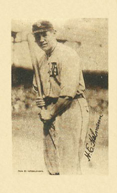 1923 Willard Chocolate H.E. Heilman # Baseball Card