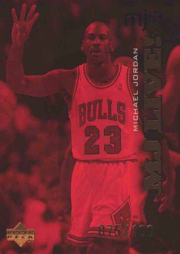 1998 Upper Deck Mjx MJ Live Michael Jordan #L12 Basketball Card