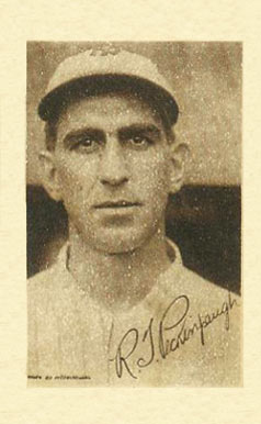 1923 Willard Chocolate R.T. Peckinpaugh # Baseball Card