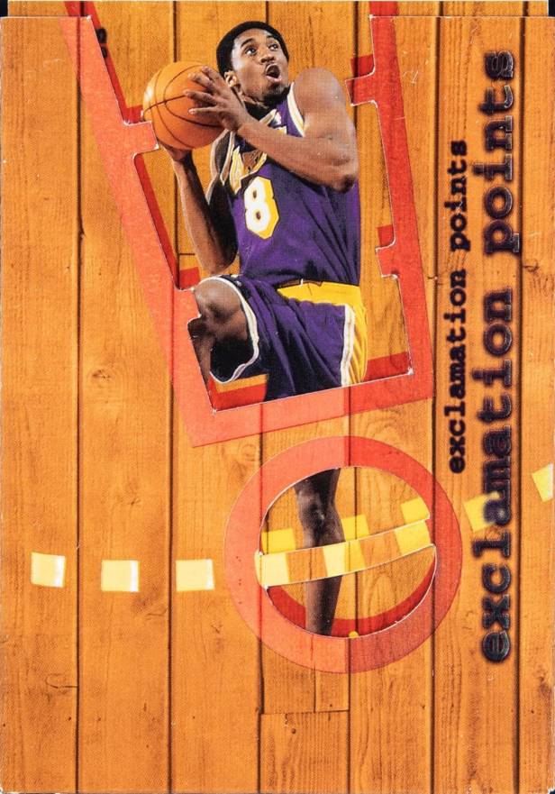 1998 Ultra Exclamation Points Kobe Bryant #9 Basketball Card