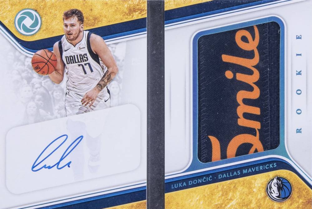 2018 Panini Opulence Rookie Patch Booklet Luka Doncic #RPALD Basketball Card