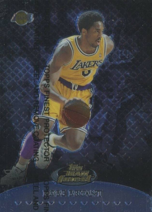 1999 Finest Team Finest Blue Kobe Bryant #TF18 Basketball Card
