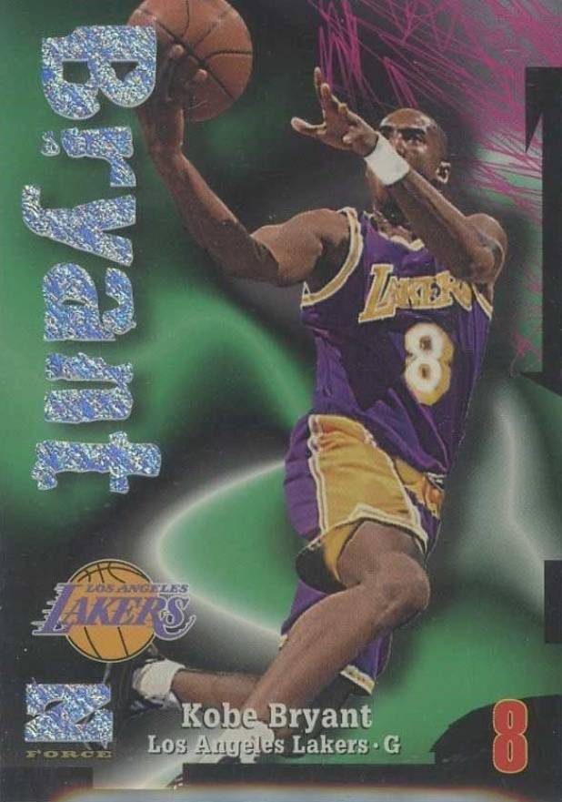 1997 Skybox Z-Force Kobe Bryant #88 Basketball Card