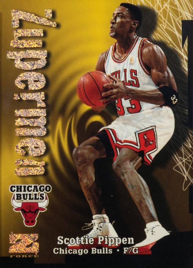 1997 Skybox Z-Force Scottie Pippen #191 Basketball Card