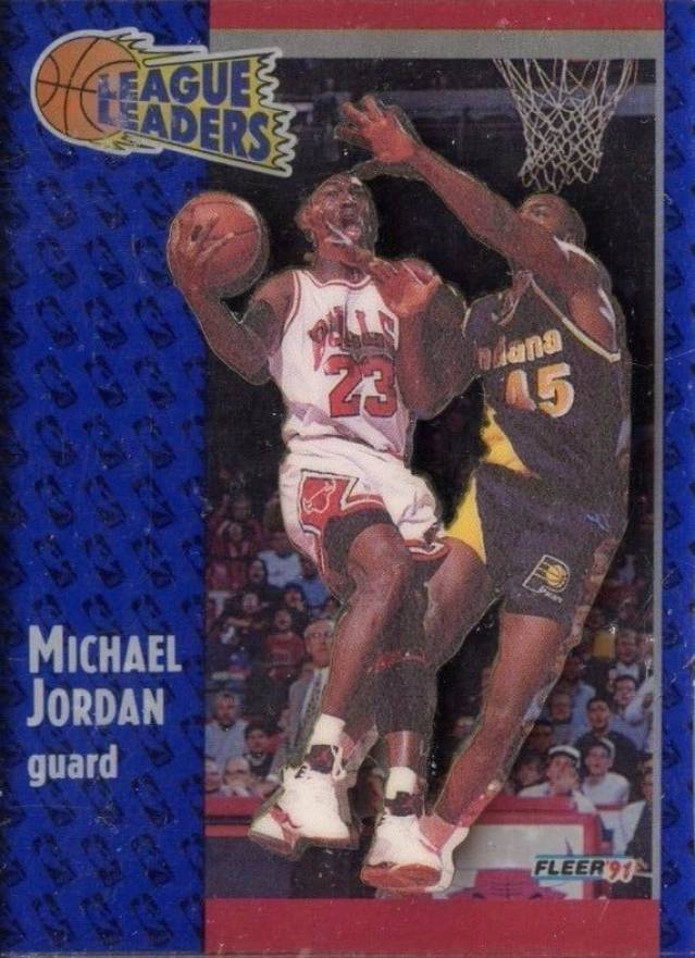 1991 Fleer Michael Jordan #220 Basketball Card