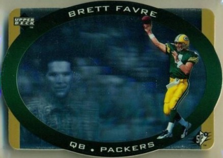 1996 SPx Brett Favre #17 Football Card