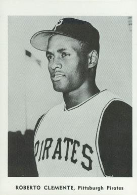 1961 Jay Publishing Roberto Clemente, Pittsburgh Pirates #40a Baseball Card