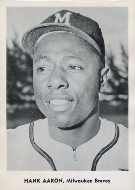 1961 Jay Publishing Hank Aaron # Baseball Card
