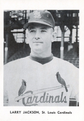 1961 Jay Publishing Larry Jackson # Baseball Card