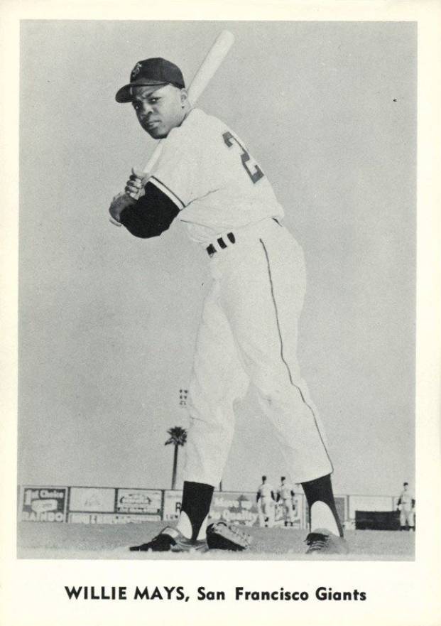 1961 Jay Publishing Willie Mays # Baseball Card