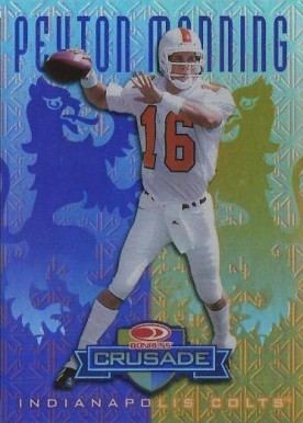 1998 Leaf R & S Crusade Peyton Manning #66 Football Card