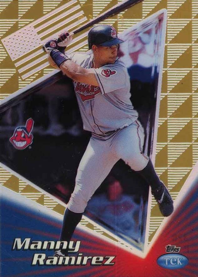 1999 Topps Tek Gold Manny Ramirez #32B Baseball Card