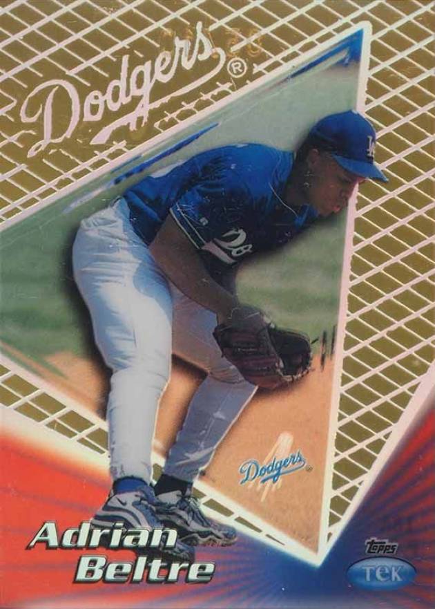 1999 Topps Tek Gold Adrian Beltre #18A Baseball Card