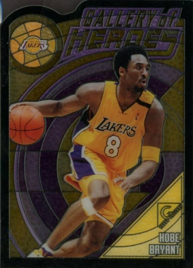 2000 Topps Gallery Gallery of Heroes Kobe Bryant #GH3 Basketball Card