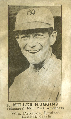 1923 William Paterson Wally Schang #11 Baseball Card