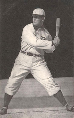 1907 Dietsche Detroit Tigers Postcards Samuel S. Crawford # Baseball Card