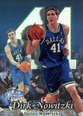 1998 Flair Showcase Dirk Nowitzki #16 Basketball Card