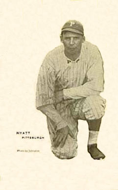 1913 Voskamp's Coffee Pirates Ham Hyatt # Baseball Card