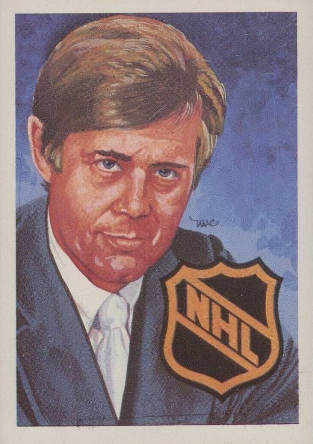 1985 Hall of Fame Cards John Ziegler #257 Hockey Card