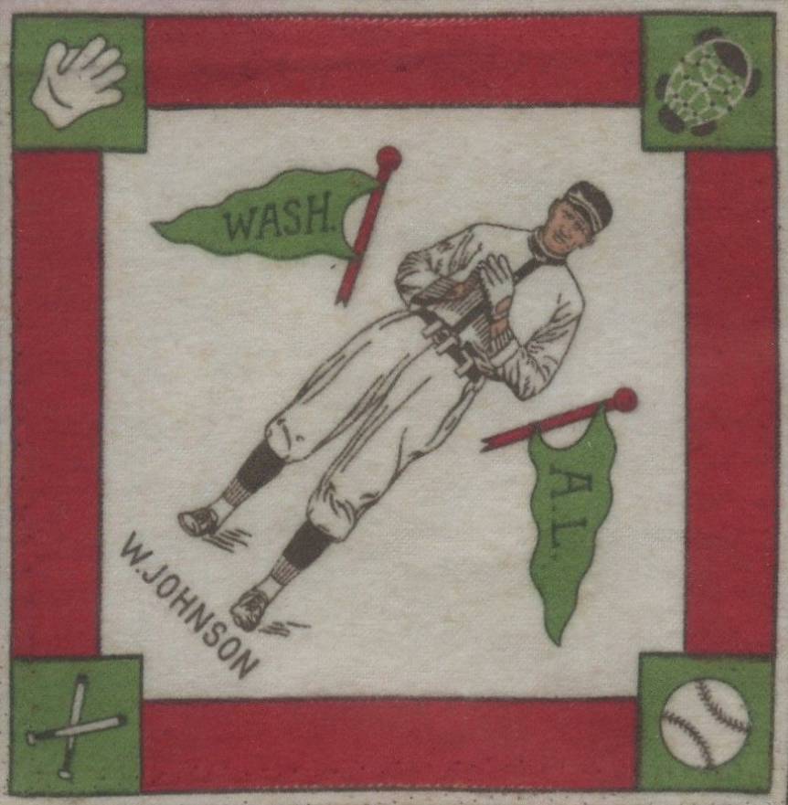 1914 B18 Blankets Walter Johnson # Baseball Card