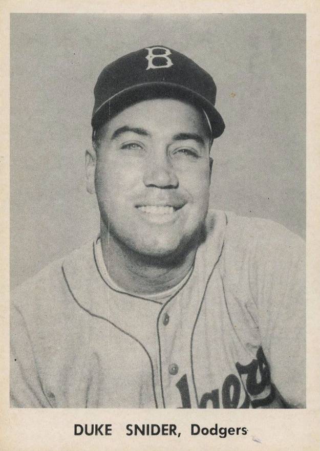 1955 Brooklyn Dodgers Picture Pack Duke Snider # Baseball Card