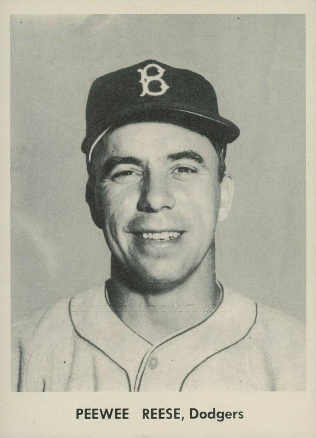 1955 Brooklyn Dodgers Picture Pack Pee Wee Reese # Baseball Card