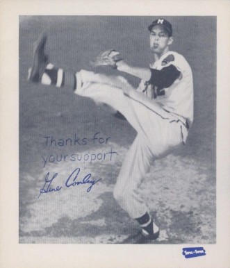 1957 Spic and Span Braves Gene Conley # Baseball Card