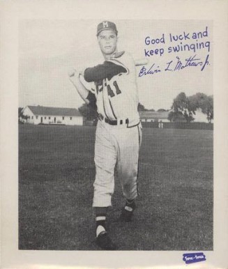 1957 Spic and Span Braves Ed Mathews #14 Baseball Card