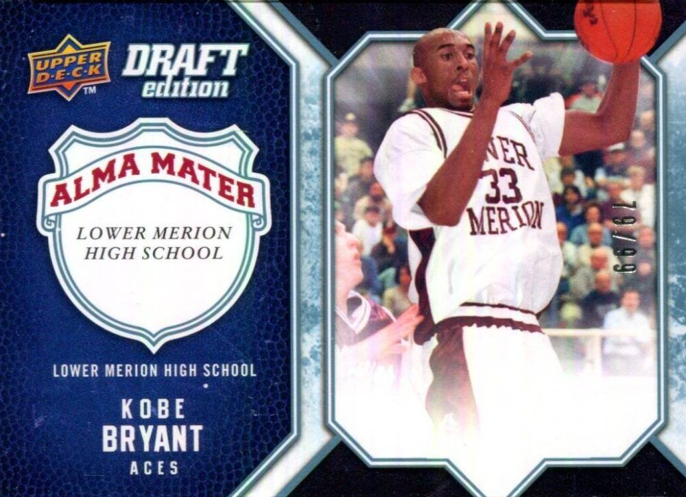2009 Upper Deck Draft Edition Alma Mater Kobe Bryant #AM-KB Basketball Card