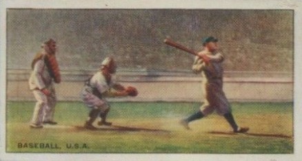 1930 British American Tobacco Co. Baseball #25 Baseball Card