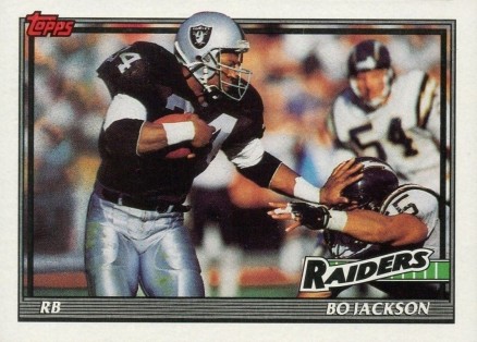 1991 Topps Bo Jackson #99 Football Card