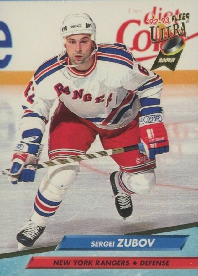 1992 Ultra Sergei Zubov #359 Hockey Card